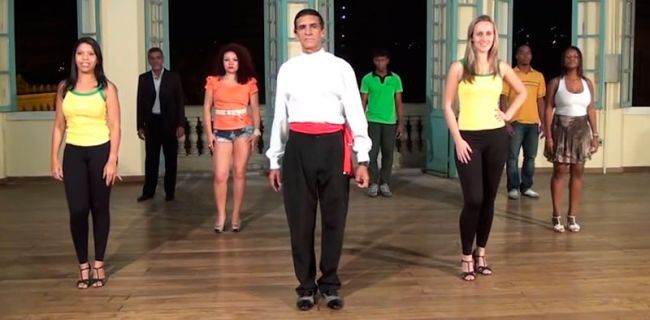 O clipe do professor de dança de salão Cigano e seus alunos teve mais de 50 mil visualizações
