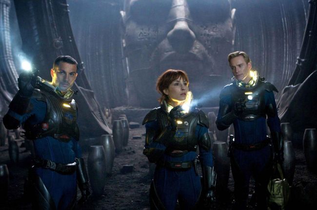 Divulgação Pesquisadores na nave que revelou extraterrestres em Alien (1979)