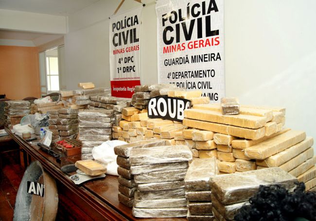 Lara Toledo/07-01-14 Essa foi a maior apreensão de drogas na cidade realizada pela Polícia Civil nos últimos anos