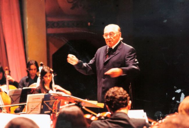Divulgação Em JF, músico fundou orquestra do Pró-Música