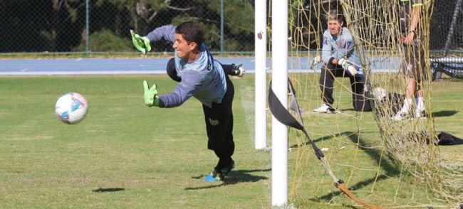 Atleta treinou durante toda a semana na posição
