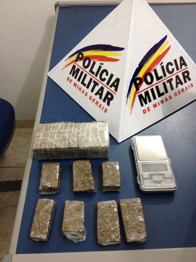 Parte da droga foi encontrada na casa do suspeito