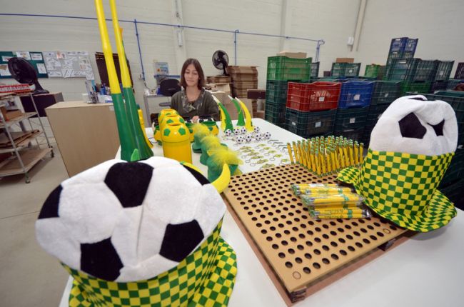 Olavo Prazeres Mega brindes se antecipou para criar produtos para o evento