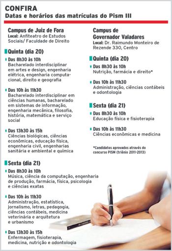 Matrículas para o Pism começam nesta quinta 2 2303372815