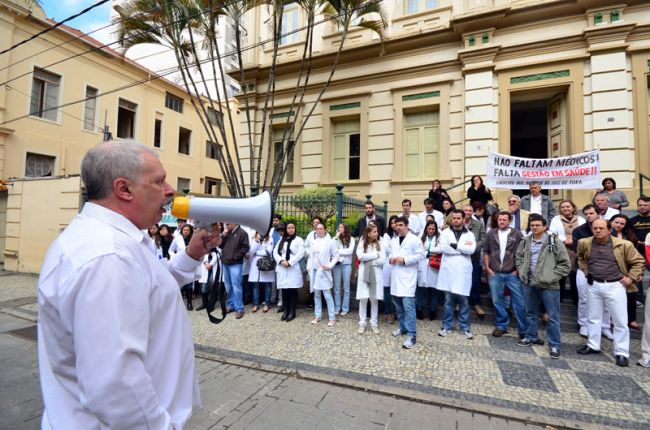 Olavo Prazeres/30-07-13 Cerca de 50 mil manifestantes participaram do ato