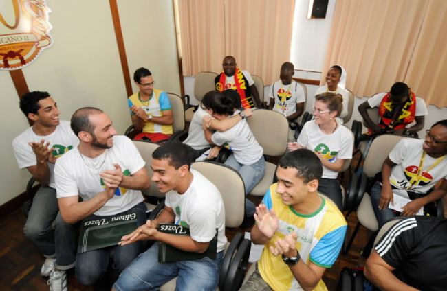 Lucas Tavares/16-07-13 320 adolescentes voluntários iniciaram os preparativos há dois anos