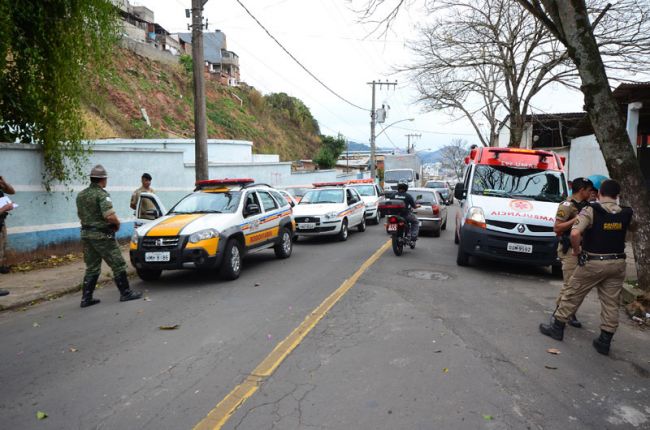 Olavo Prazeres/01-09-014 Atirador só teria parado de disparar ao avistar viatura da PM