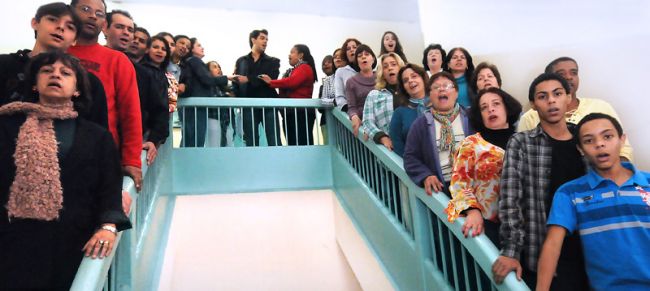 Grupo vem ensaiando no conservatório desde o final de 2010