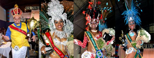 Wildemar Aquino/Aline Freitas A nova corte do carnaval de Juiz de Fora
