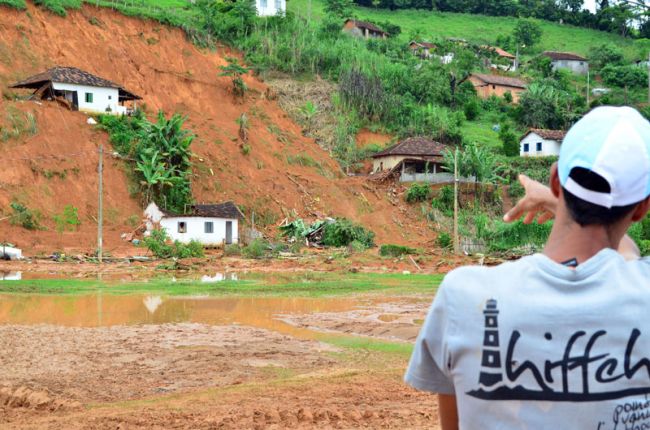Olavo Prazeres/06-02-13 Por lá, choveu 200 milímetros em menos de 24 horas