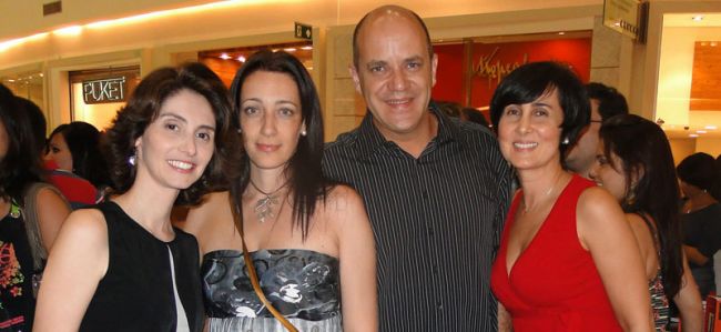 Divulgação Flávia, Tânia, Cristofaro e Maria Diva Boechat