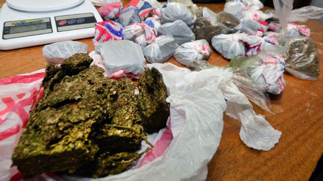 Drogas apreendidas nesta terça-feira