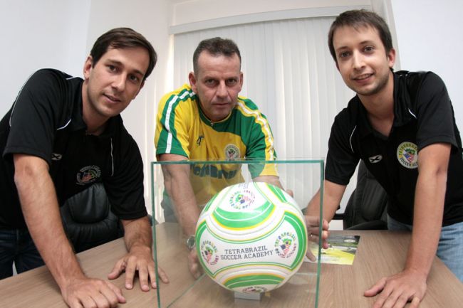 Fernando Priamo Luiz Villarinho, Sergio Moraes e João Villarinho