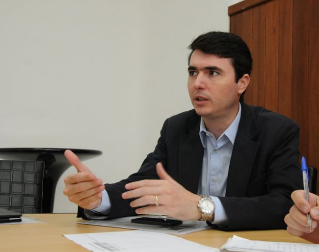 Marcelo Ribeiro/29-01-13 Prefeito falou com destaque na saúde