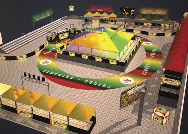 Maquete do Circuito Ondina
