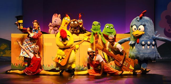Divulgação Personagens prometem entreter as crianças