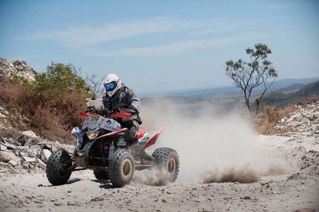Isaias Miciu Leonardo Vieira, que largou em segundo, fez o terceiro tempo do dia no Rally dos Sertões