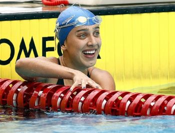 Nadadora juiz-forana Larissa Martins está atualmente no paulista Esporte Clube Pinheiros