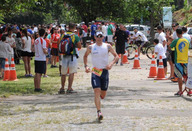 Felipe Moletta encabeçando a útlima etapa da prova