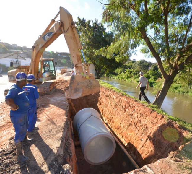 Manilhas colocadas na altura da Vila Ideal