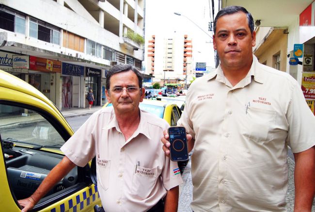 Lara Toledo/17-02-14 Sistema foi criado por taxistas