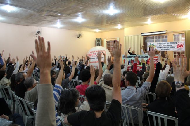 Decisão foi tomada em assembleia