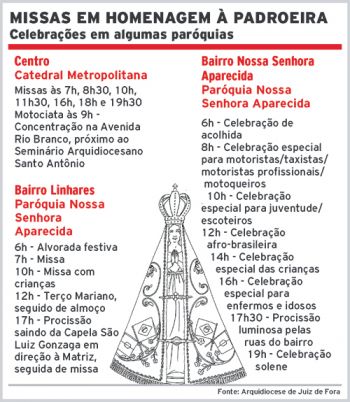 Milhares de fiéis celebram a Padroeira do Brasil 2 3691903972