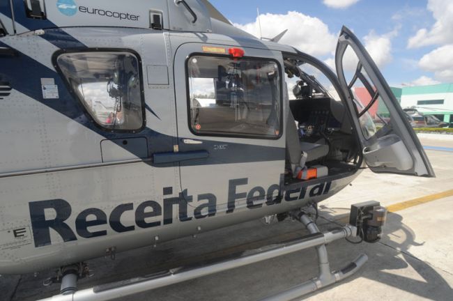 Helicóptero do Fisco irá sobrevoar a cidade para identificar imóveis irregulares