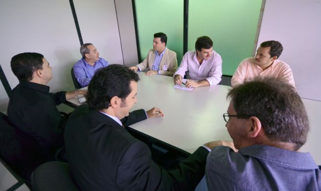 Olavo Prazeres/08-11-12 Primeira reunião da equipe de transição na Prefeitura