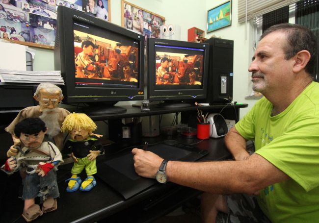 O curta Terra, cuide dessa bola foi dirigido por Cacinho