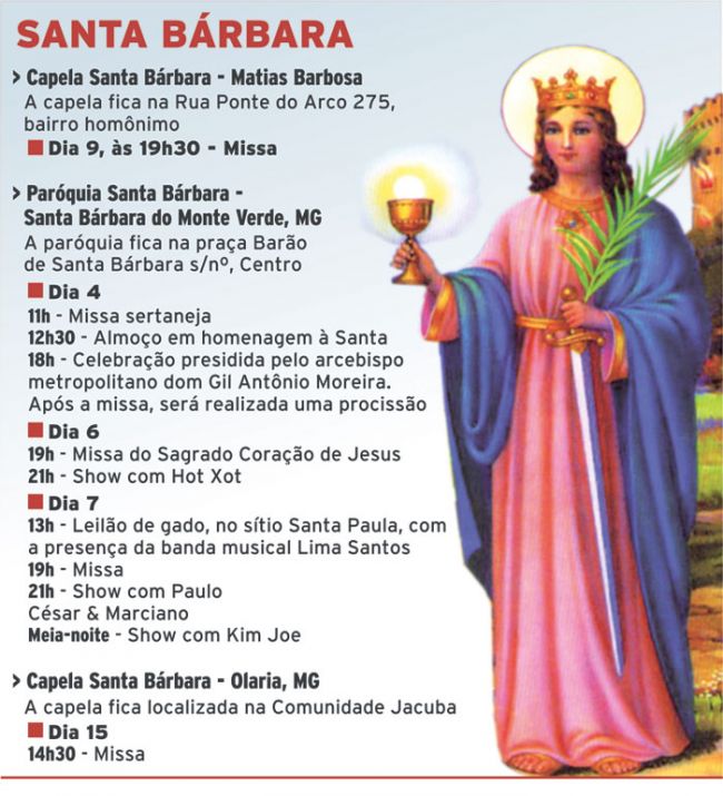 Fiéis celebram dia de Santa Bárbara 2 3973792497