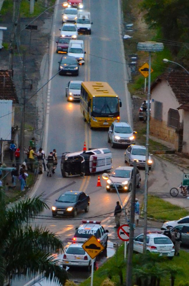 Trânsito foi controlado por militares
