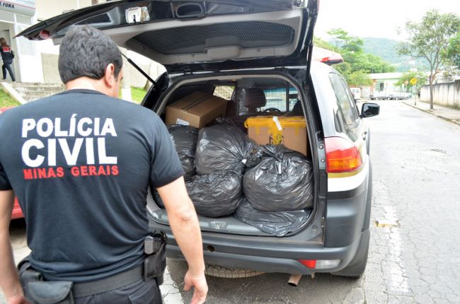 Centenas de bijouterias apreendidas já foram encaminhadas para a 1ª Delegacia Regional