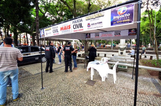 Estrutura fica no Parque Halfeld até esse sábado (21)