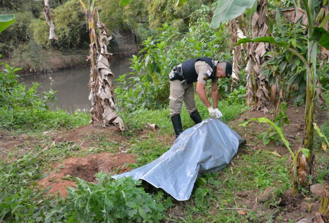 Cadáver estava em estado avançado de decomposição