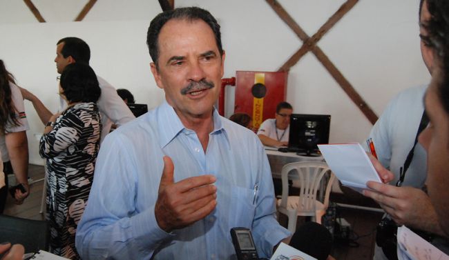 Prefeito concedeu entrevista coletiva no CCBM