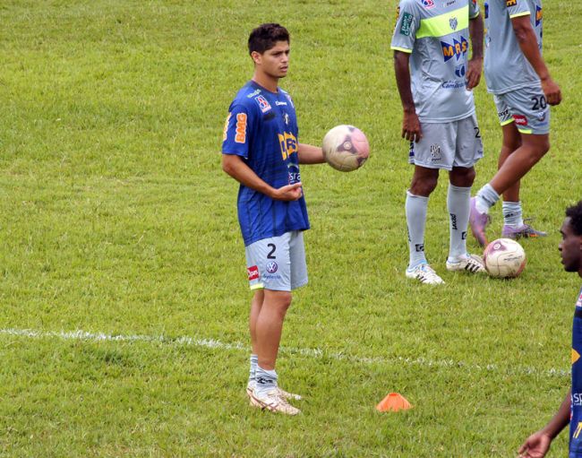 Da Silva foi autor do único gol do último jogo-treino, contra o Friburguense