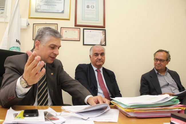 MP, Arsae e Cesama em reunião