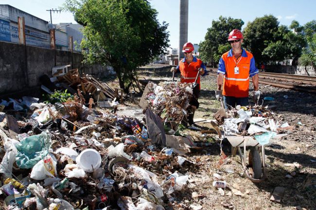 Divulgação MRS/08-02-14 MRS gastou R$ 300 mil com limpeza no ano passado