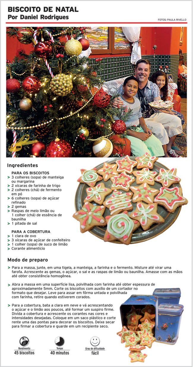 3 receitas de família para o Natal