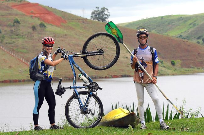Antônio Olavo Cerezo Fabiana e Farinazzo, prontos pra qualquer parada, por mais dura que seja
