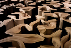 PAT KILGORE Obra de Hilal Sami Hilal no centro cultural da UFSJ