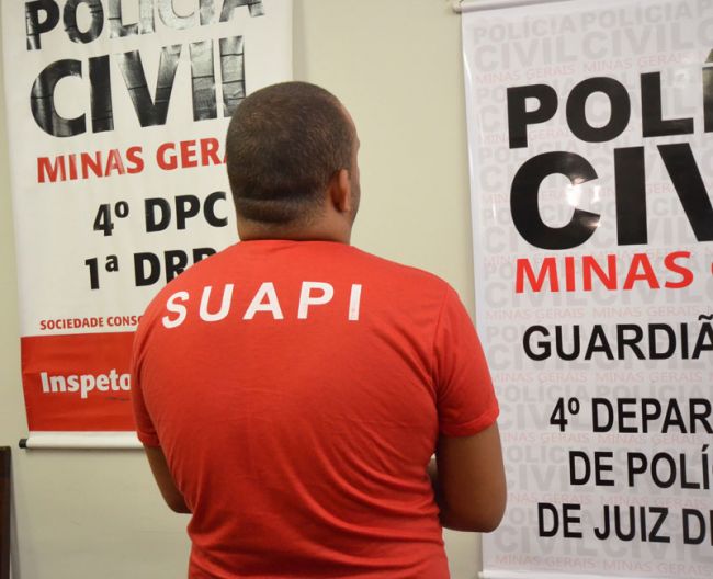 Olavo Prazeres/15-01-14 Homem foi detido em casa no Bairro Costa Carvalho