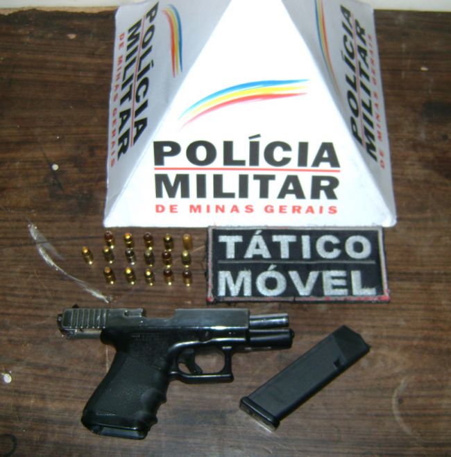Cedida pela PM Arma apreendida irá passar por perícia
