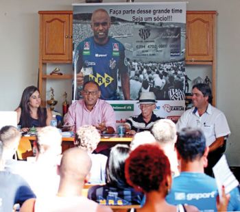 Diretoria apresentou o  projeto ontem na sede social