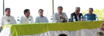 MANOEL MARQUES/IMPRENSA MG Durante coletiva, Pimentel disse que sua equipe terá de partir do zero, pois não há levantamentos disponíveis
