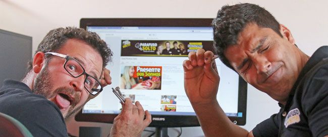 LEONARDO COSTA Humoristas não escondem o desejo de aumentar o número de inscritos no portal