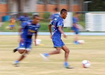 O derradeiro ensaio 2 Ligeirinho, Rafael Assis disputa vaga no ataque carijóLEONARDO COSTA/23-01-15