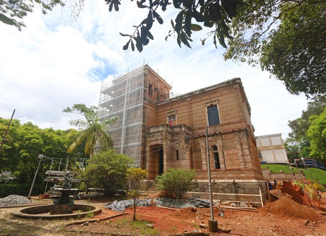 LEONARDO COSTA Museu Mariano Procópio, que segue em reformas, começou a promover visitações particulares há 100 anos