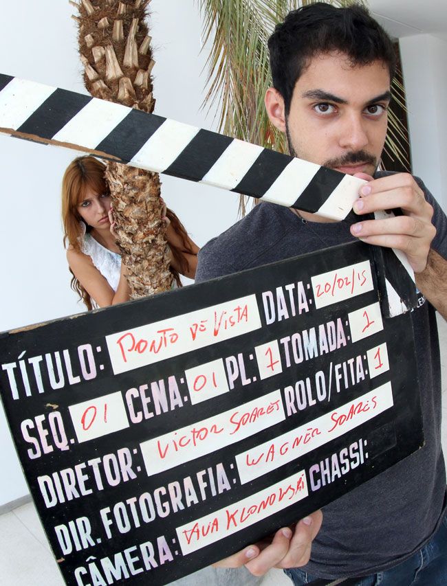 FERNANDO PRIAMO Bianca interpreta a personagem Simone no curta dirigido por Victor Soares